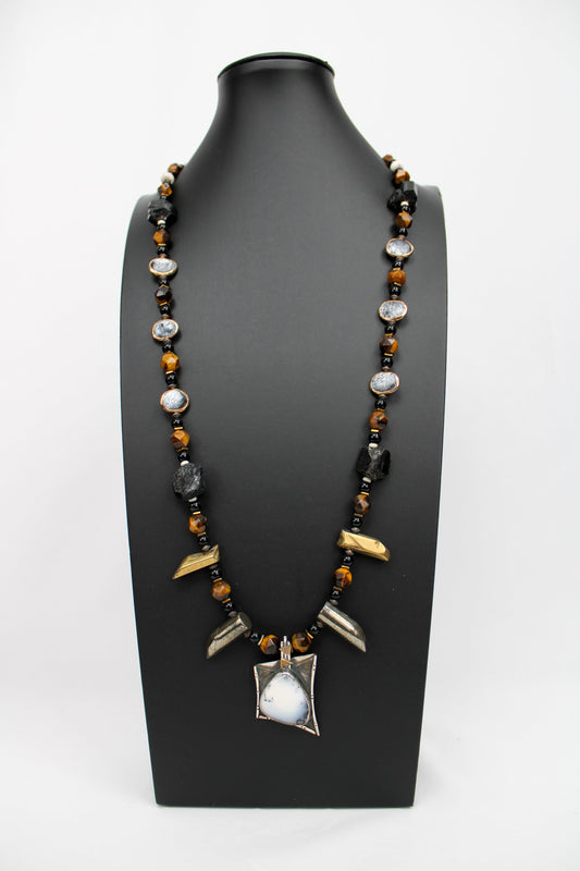 Amulet No. 4 - DENDRITIC OPAL