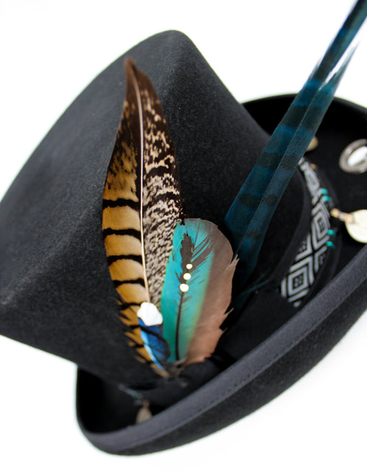 Black Wool Top Hat – The Ringleader of Your Own Circus