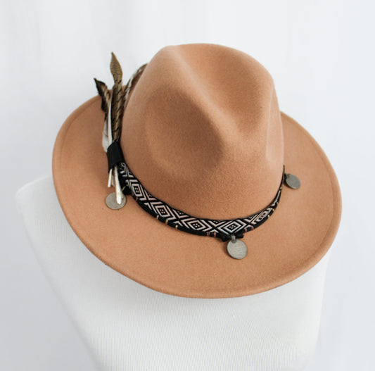 Wool Wide Brim Fedora Hat