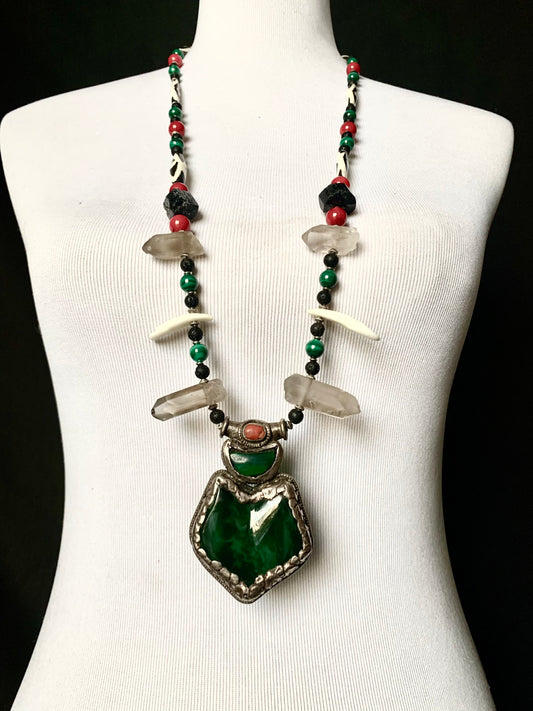 Amulet No. 1 - Green Jade