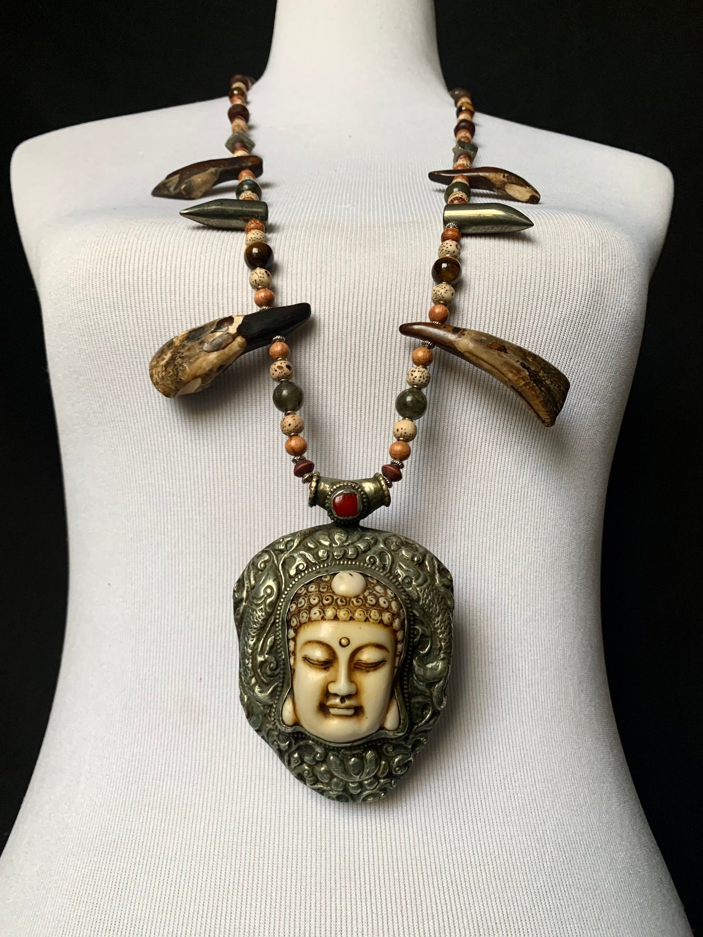 Amulet No. 2 - Tibetan Carved Bone