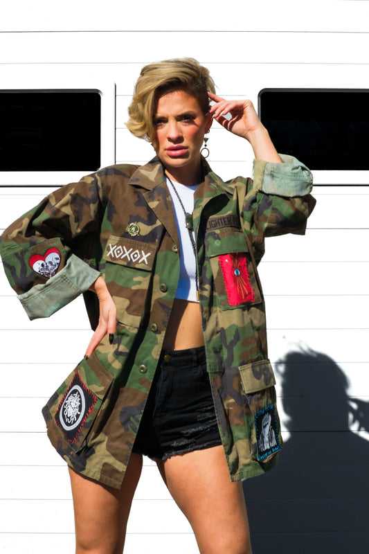 CUSTOM VINTAGE CAMO JACKET
