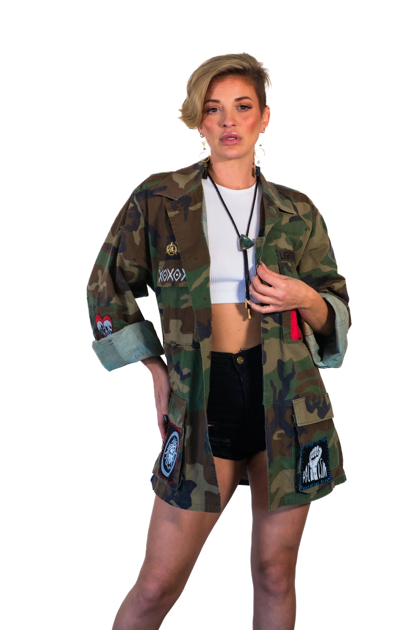 CUSTOM VINTAGE CAMO JACKET