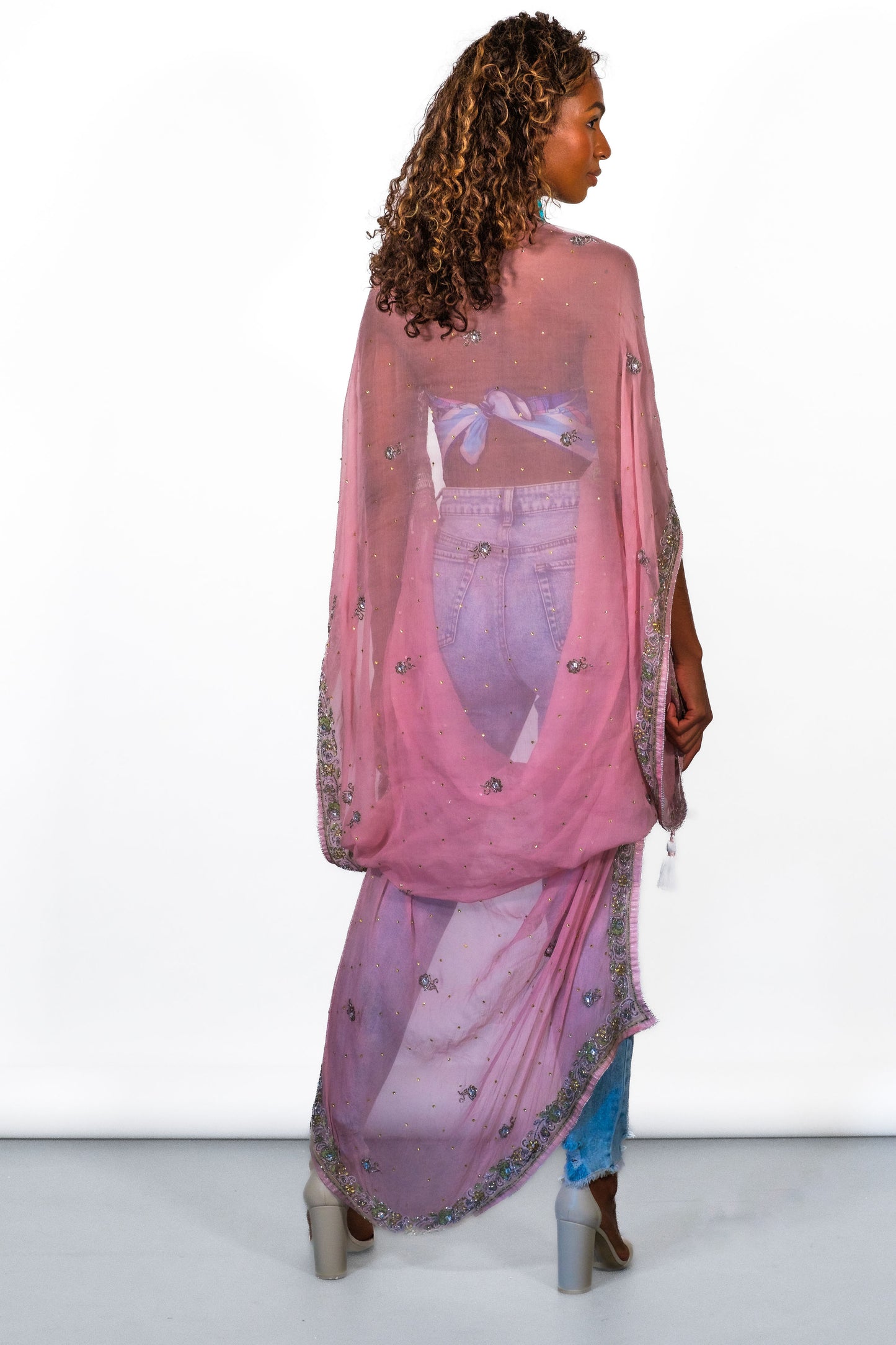 VINTAGE TEXTILE ROBE