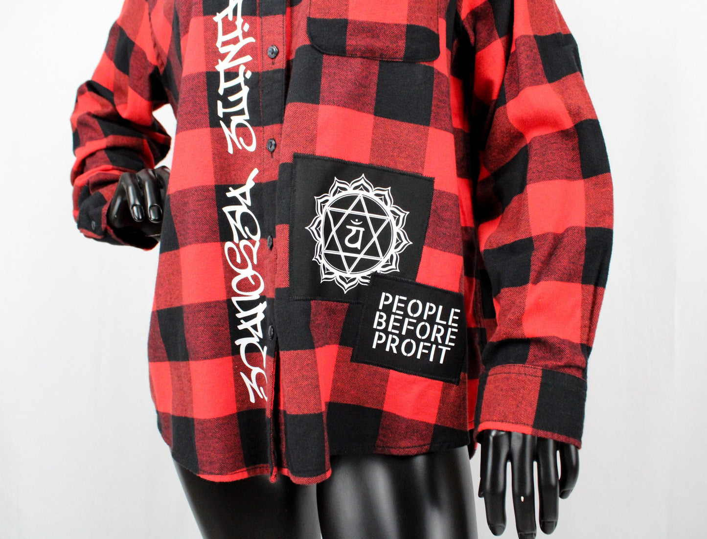 CUSTOM FLANNEL - RED
