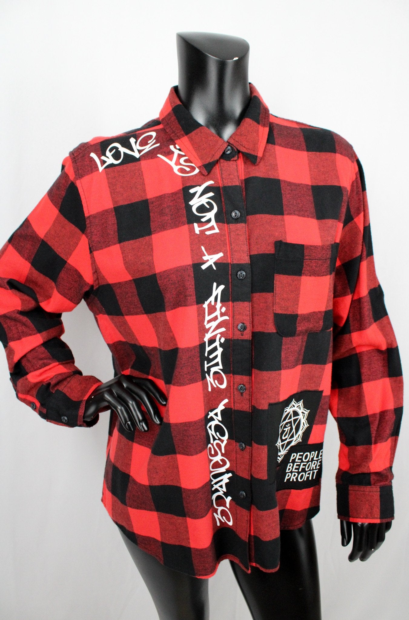 CUSTOM FLANNEL - RED