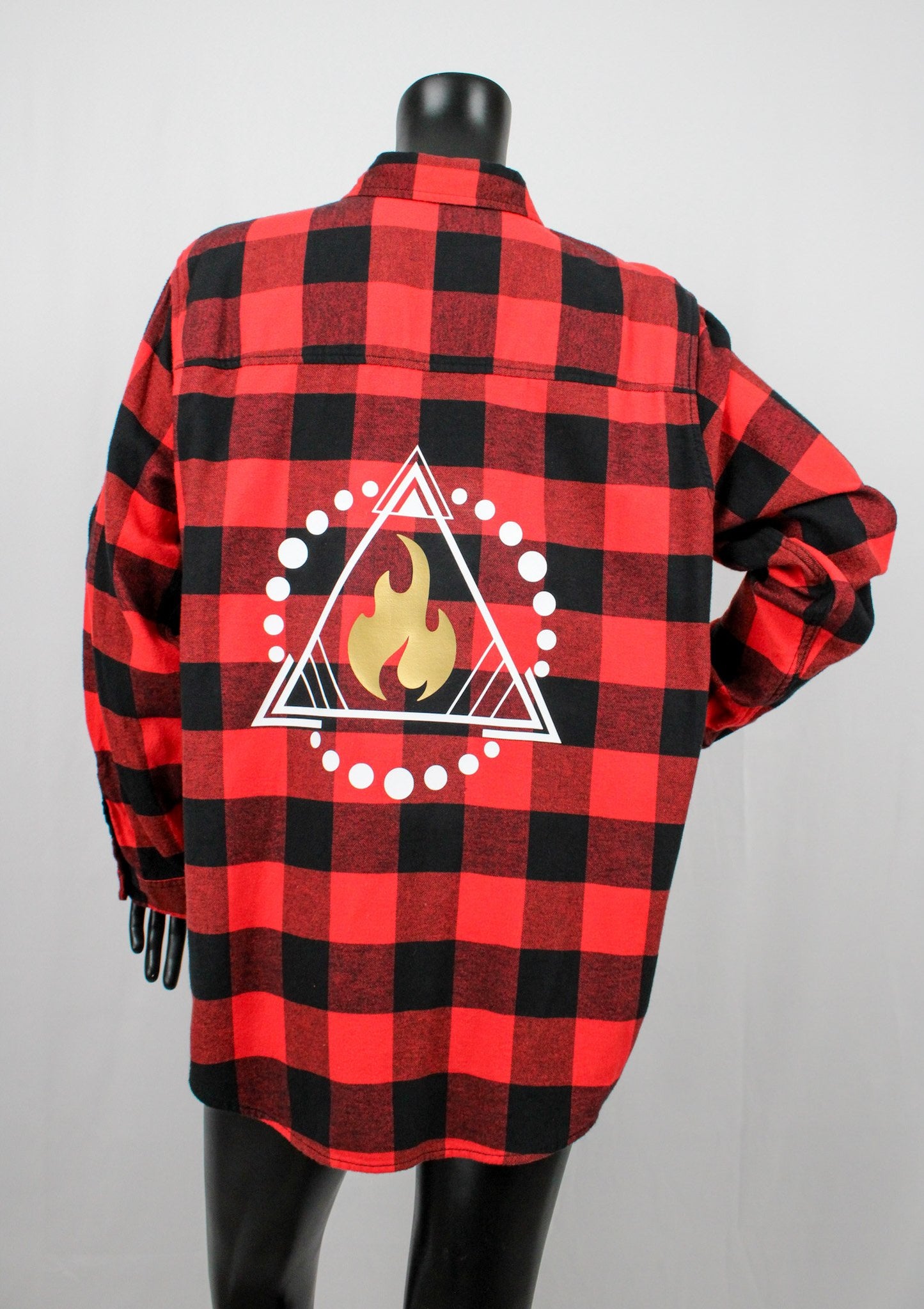 CUSTOM FLANNEL - RED