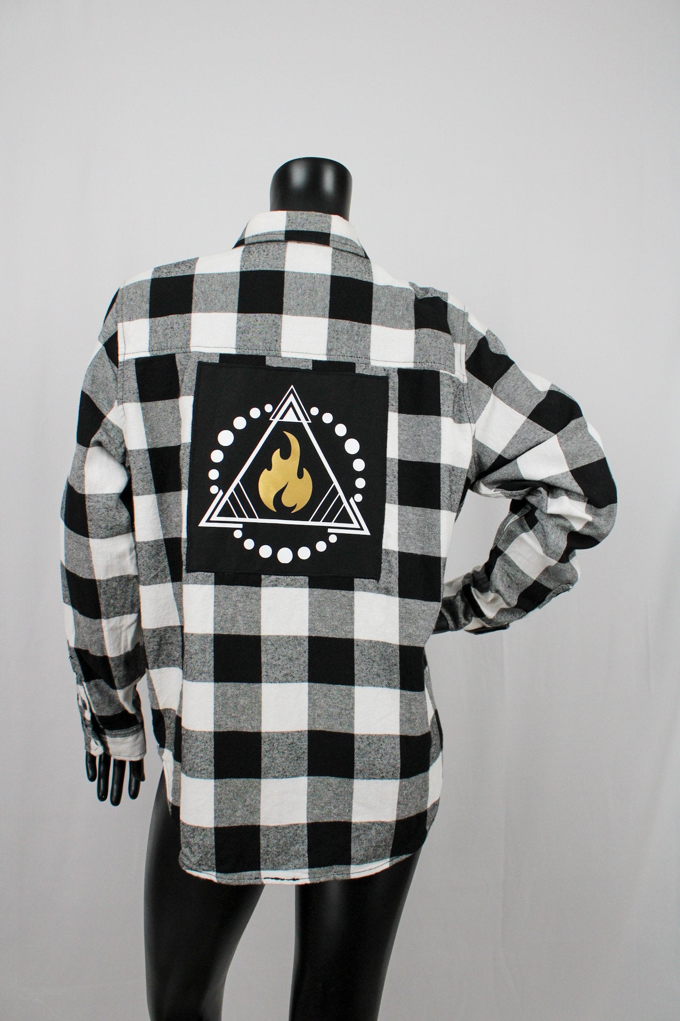 CUSTOM FLANNEL - WHITE