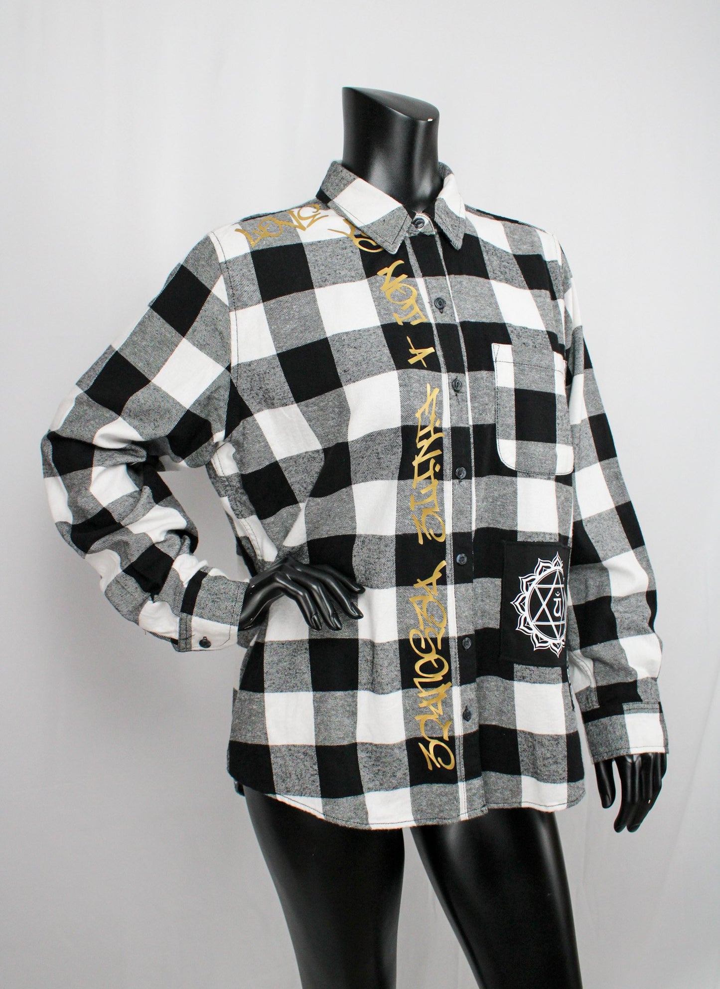 CUSTOM FLANNEL - WHITE