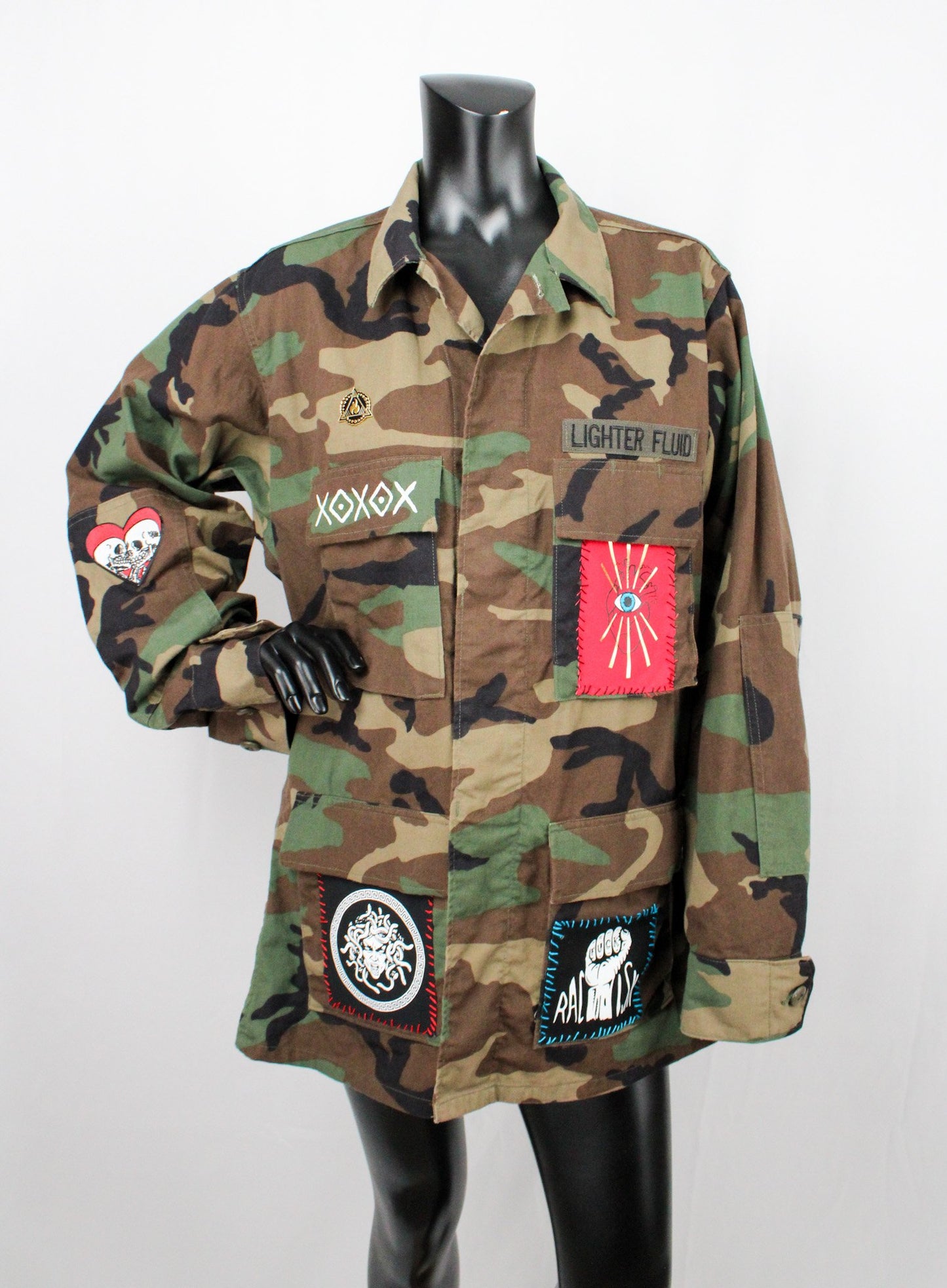CUSTOM VINTAGE CAMO JACKET