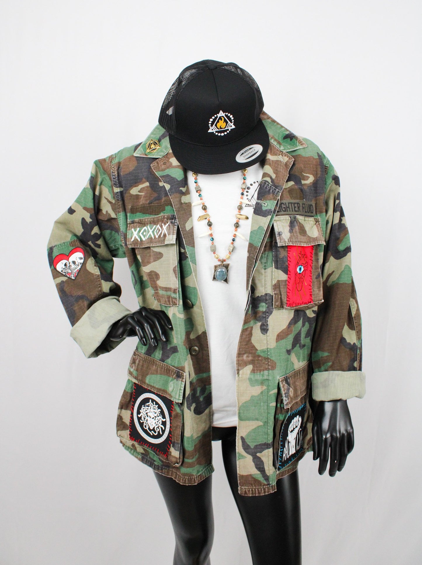 CUSTOM VINTAGE CAMO JACKET