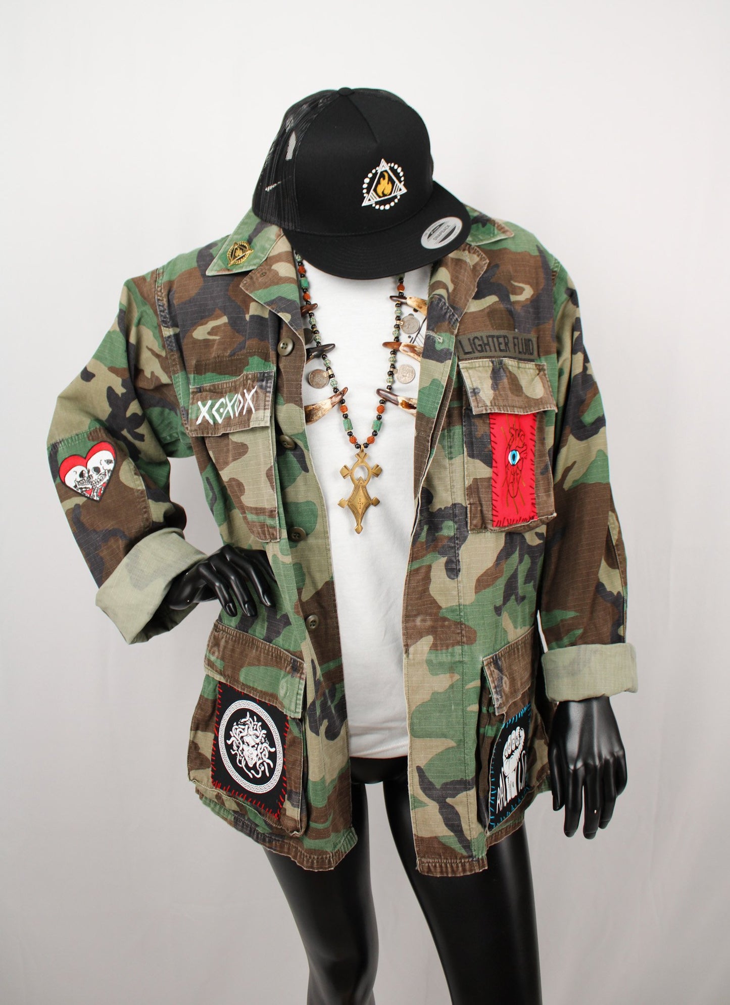 CUSTOM VINTAGE CAMO JACKET