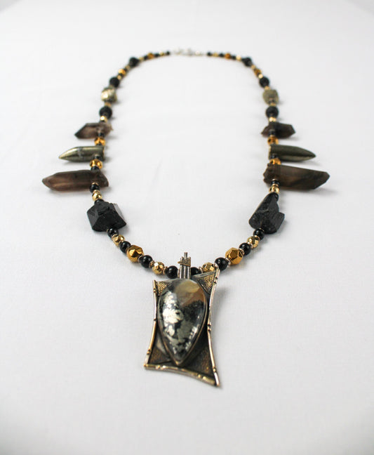 Amulet No. 10 - MARCASITE
