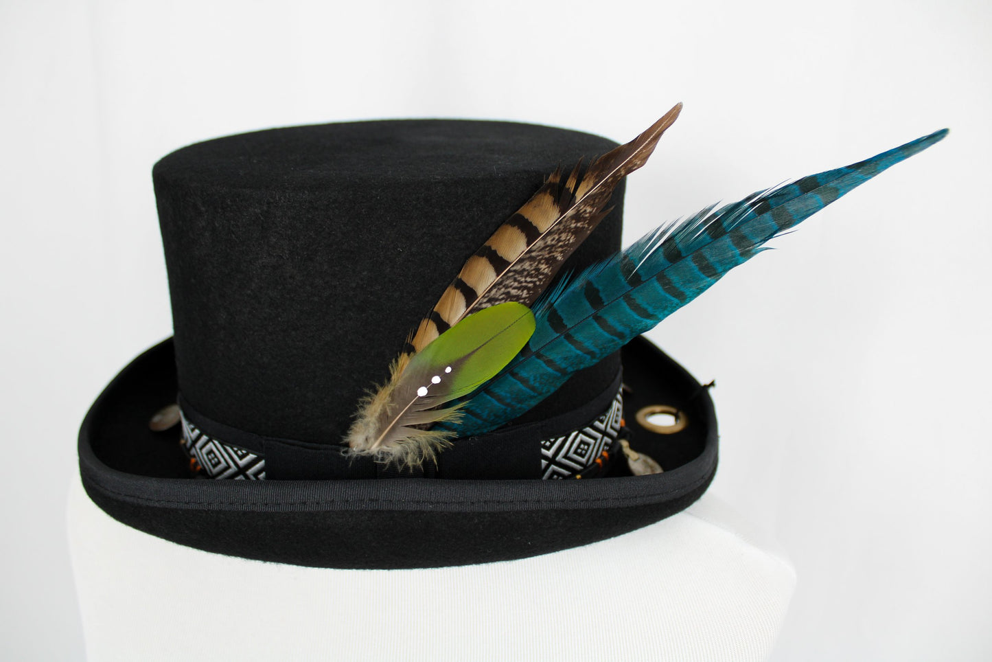 Black Wool Top Hat – Wear Your Confidence Like a Crown