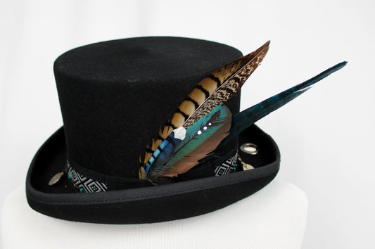 Black Wool Top Hat – The Ringleader of Your Own Circus