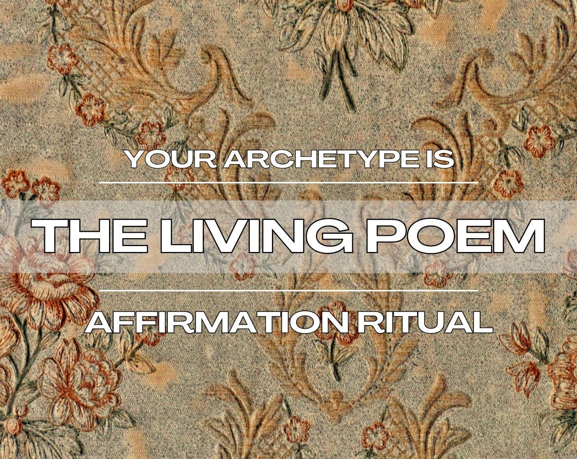 The Living Poem - Affirmation Ritual – Lighter Fluid Designs